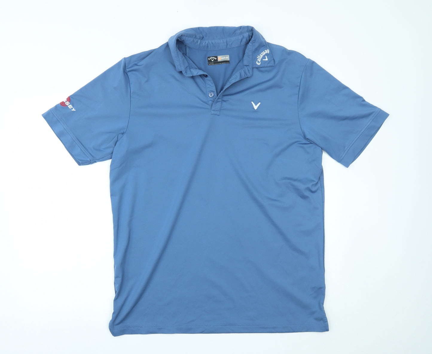 Callaway Mens Blue    Polo Size L