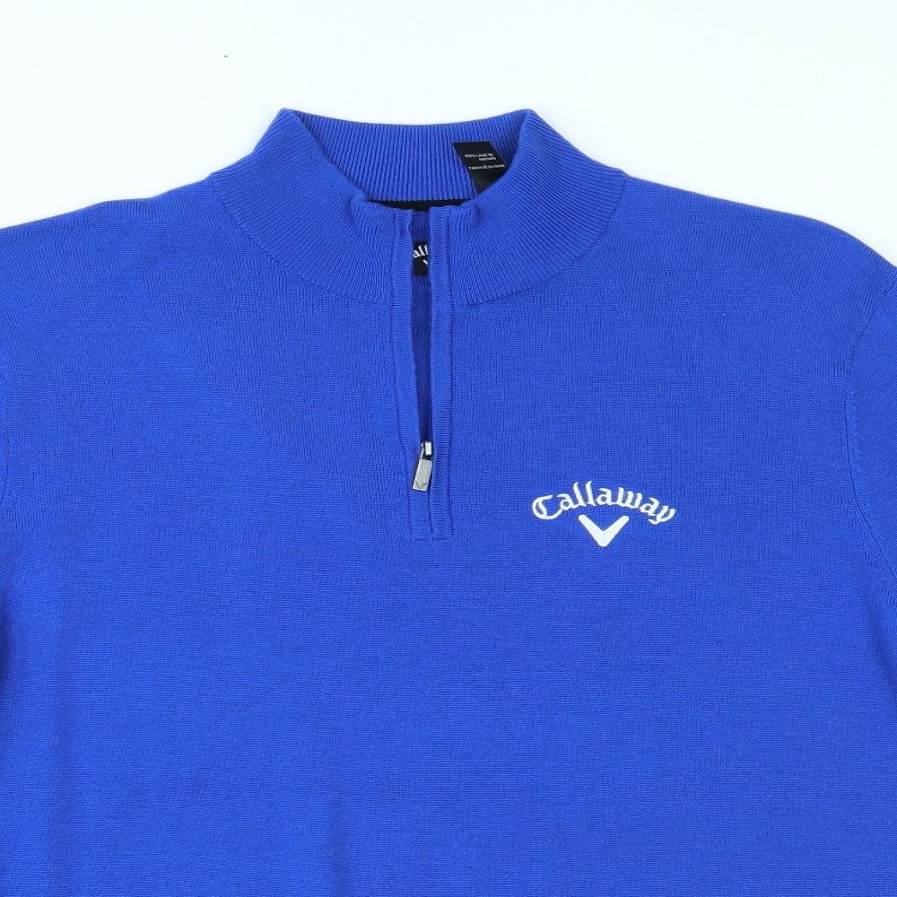 Callaway Mens Blue   Pullover Jumper Size L