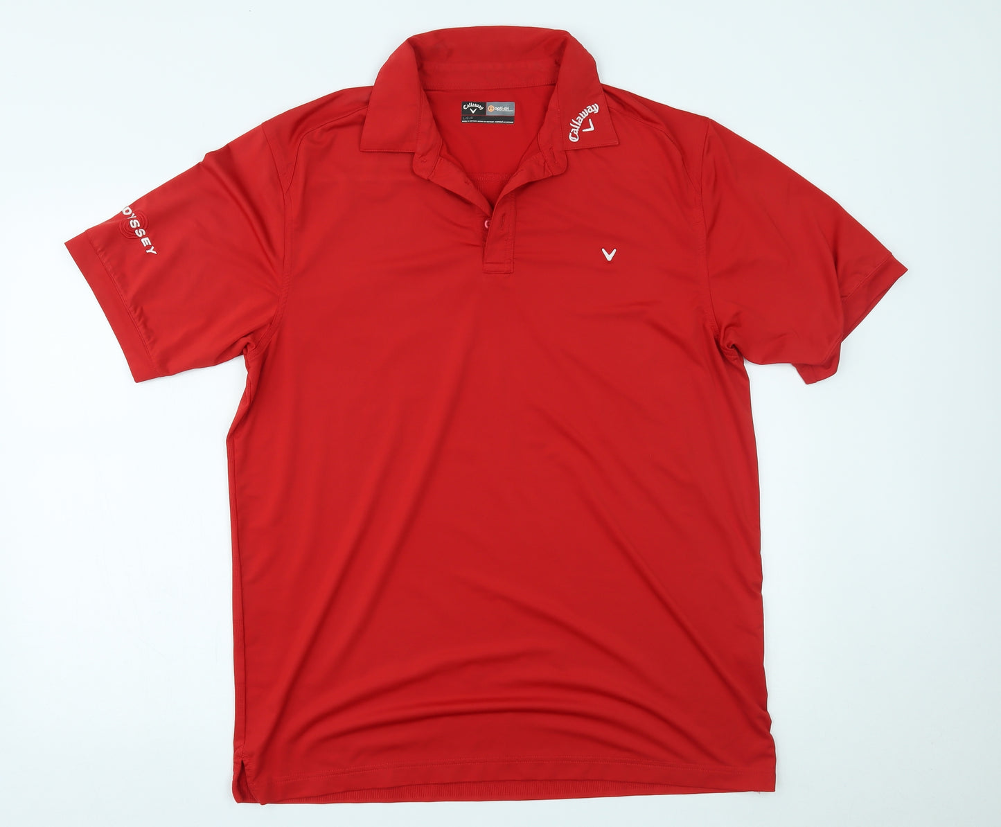 Callaway Mens Red    Polo Size L