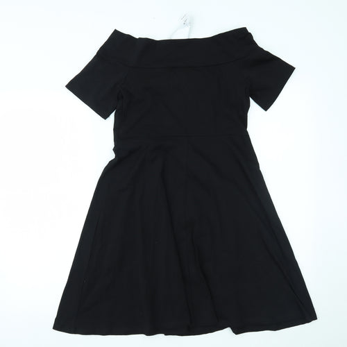 Dorothy Perkins Womens Black   Fit & Flare  Size 14