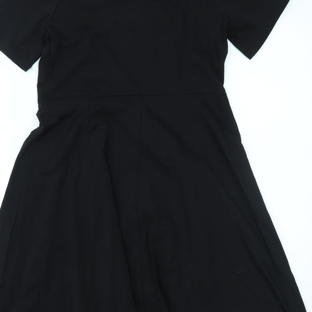 Dorothy Perkins Womens Black   Fit & Flare  Size 14