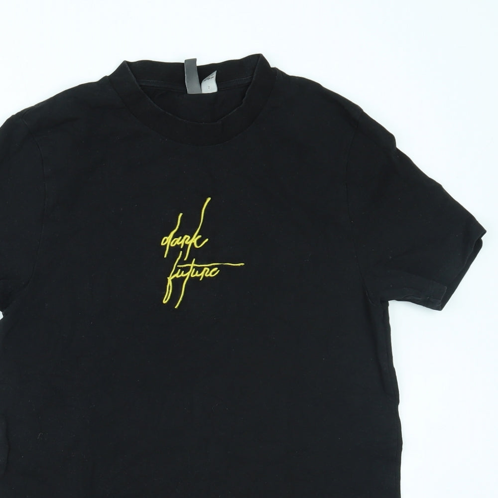 ASOS Womens Black   Basic T-Shirt Size S
