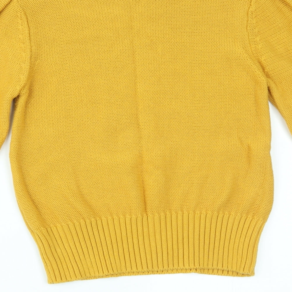 Oasis Womens Yellow   Pullover Jumper Size S