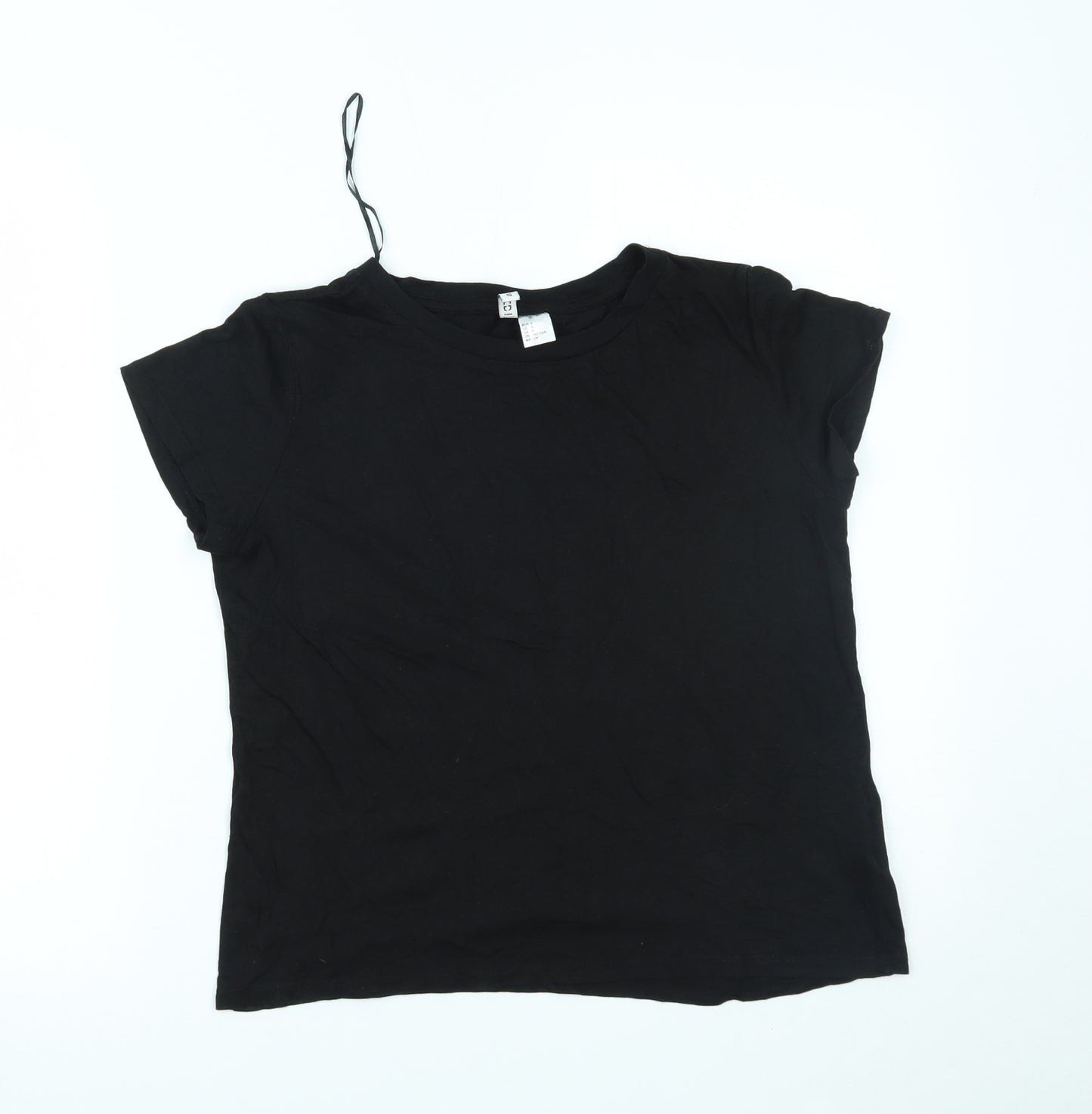 H&M Womens Black   Basic T-Shirt Size S