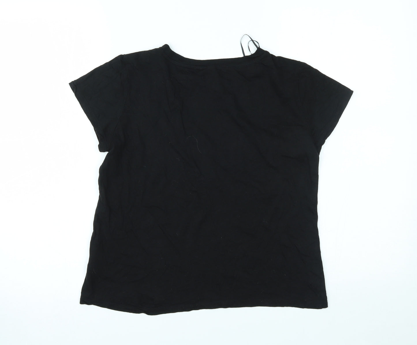 H&M Womens Black   Basic T-Shirt Size S
