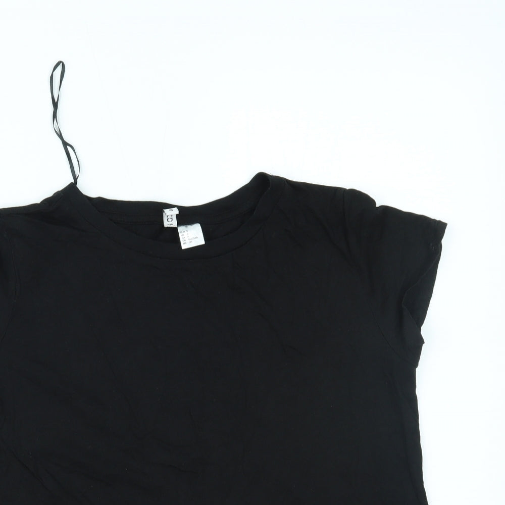 H&M Womens Black   Basic T-Shirt Size S