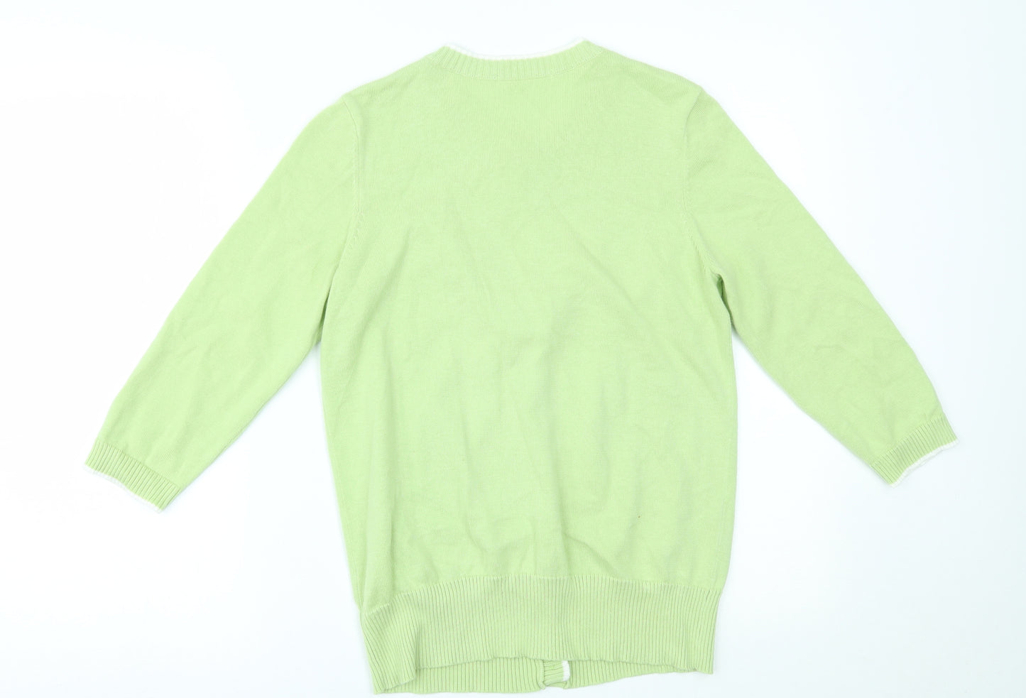 Marks and Spencer Womens Green   Cardigan Jumper Size 10