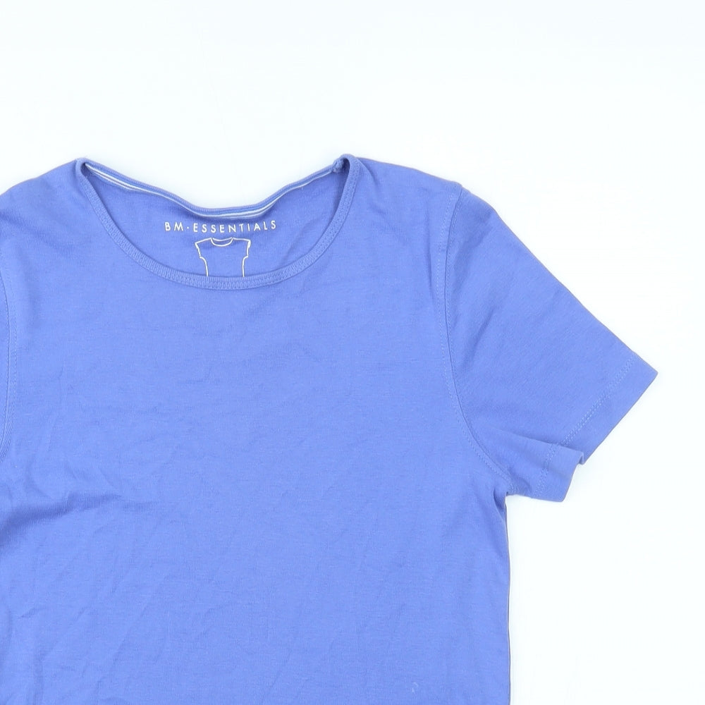 BM Womens Purple   Basic T-Shirt Size XS