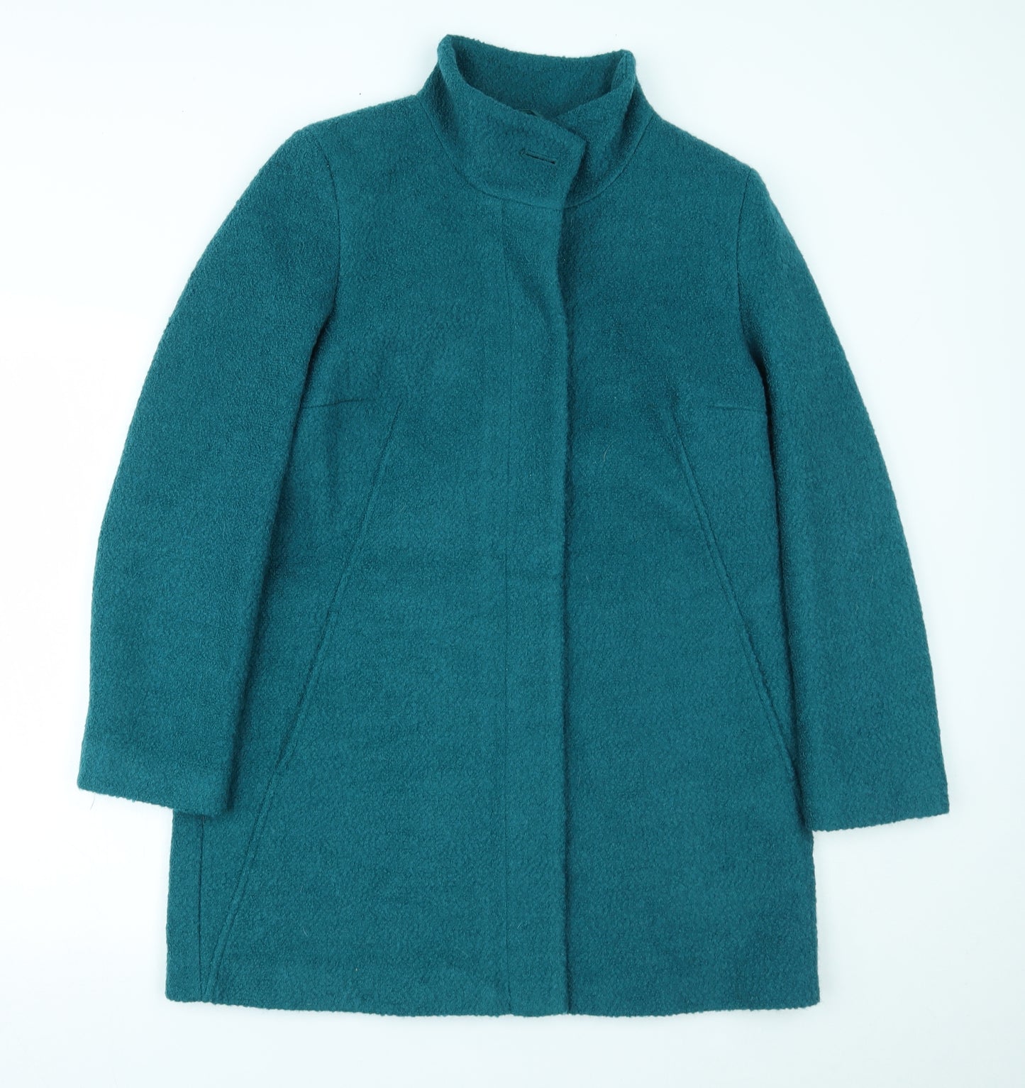 Marks and Spencer Womens Blue   Overcoat Coat Size 12