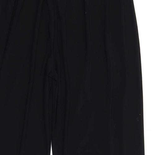 Preworn Womens Black   Cropped Trousers Size 2XL L23 in