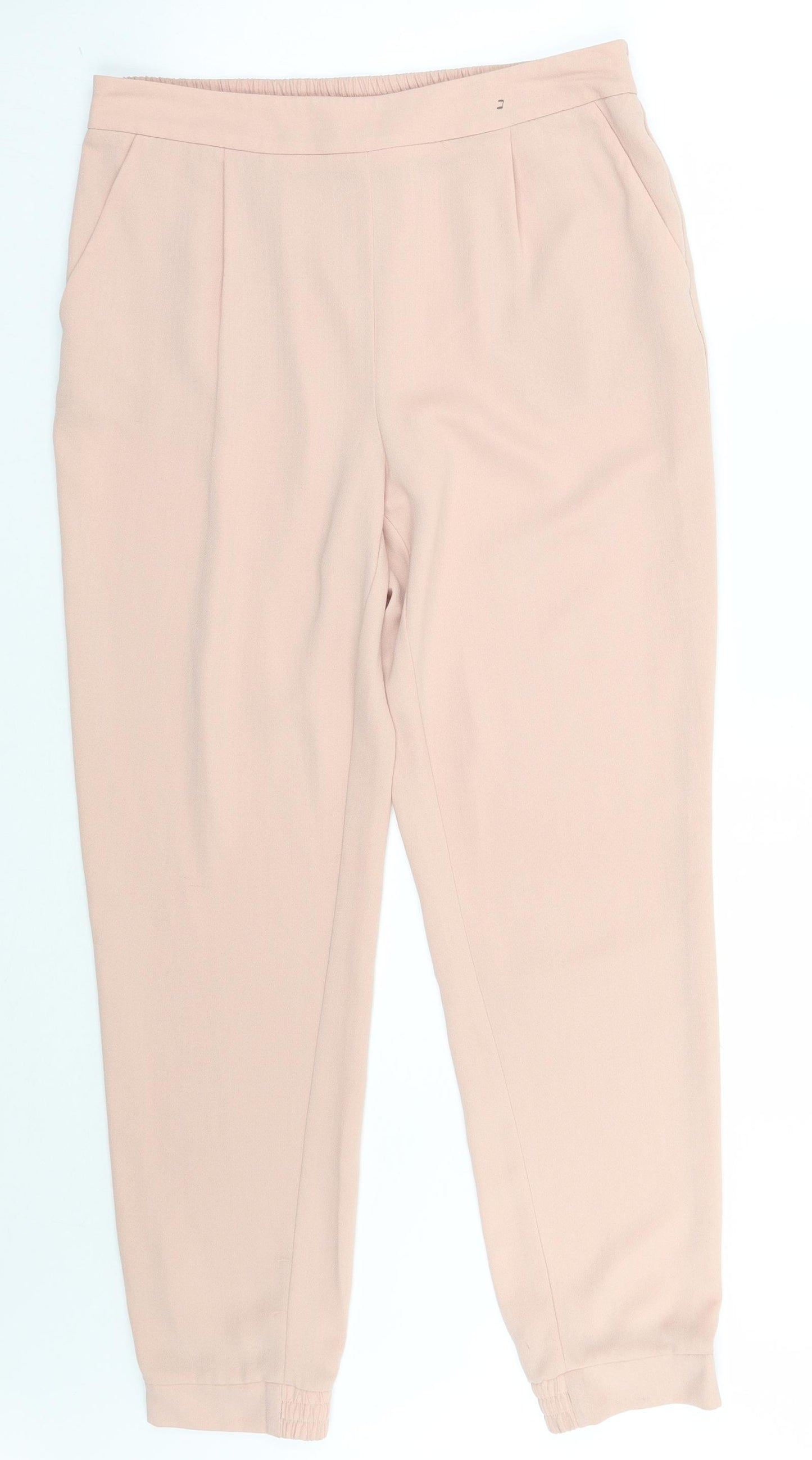 Primark Womens Pink   Trousers  Size 12 L28 in