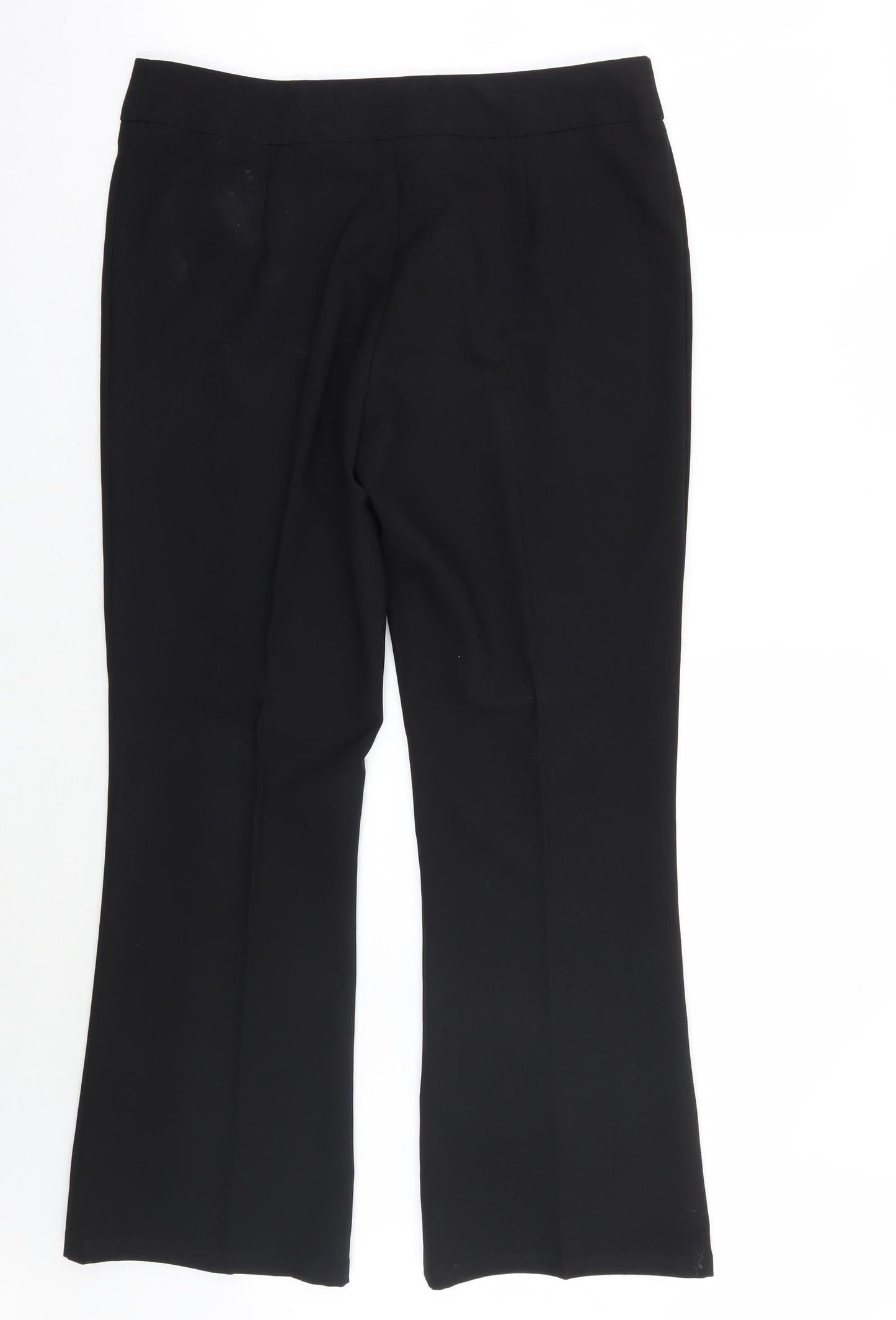 George Womens Black   Trousers  Size 12 L27 in