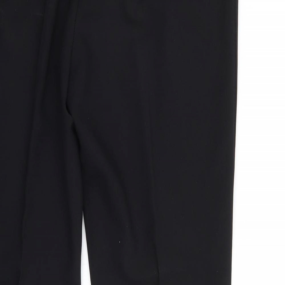 George Womens Black   Trousers  Size 12 L27 in