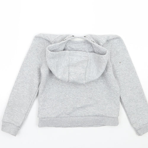 Firetrap Girls Grey   Pullover Hoodie Size 6-7 Years
