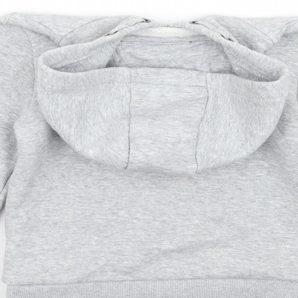 Firetrap Girls Grey   Pullover Hoodie Size 6-7 Years