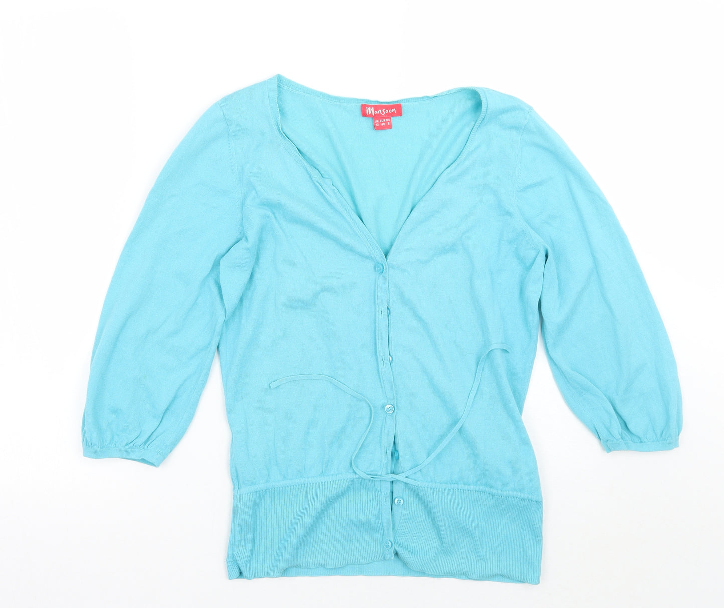 Monsoon Womens Blue   Cardigan Jumper Size 12