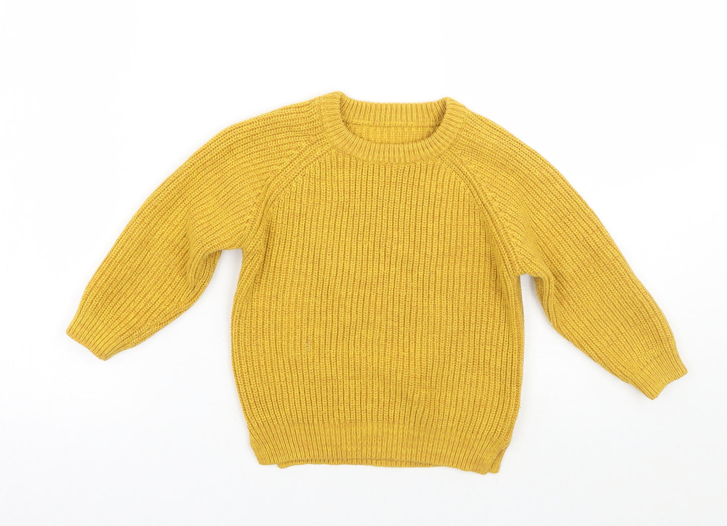 Matalan Baby Yellow   Pullover Jumper Size 18-24 Months