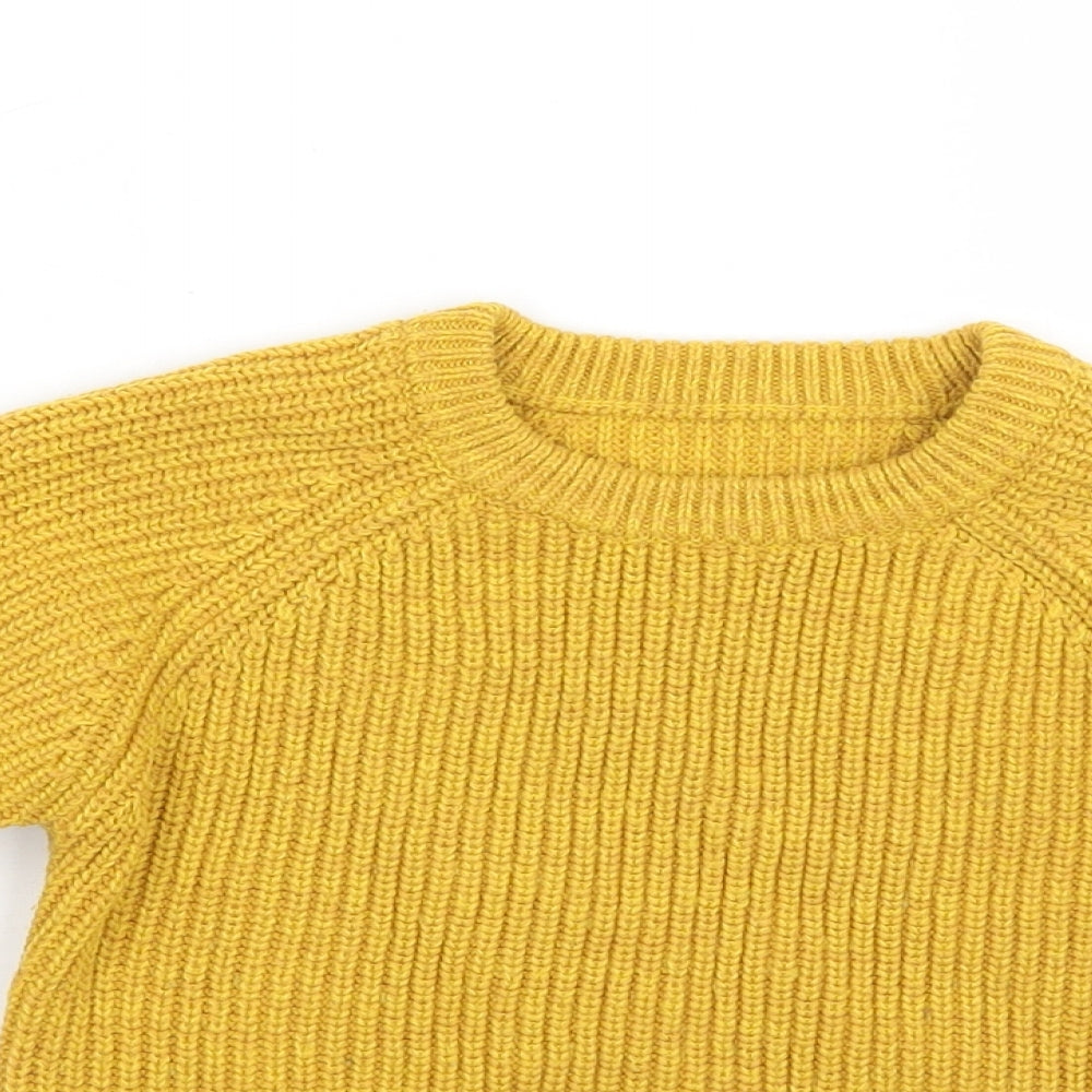 Matalan Baby Yellow   Pullover Jumper Size 18-24 Months