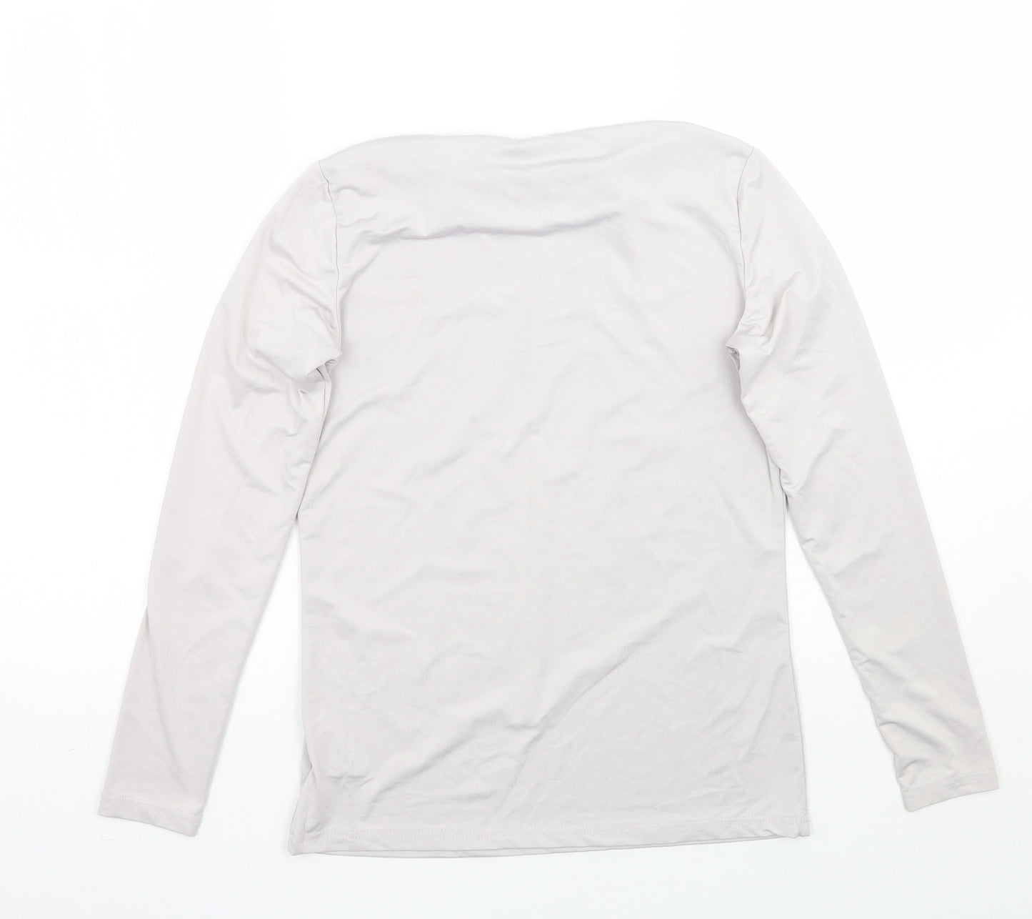 SheIn Womens Grey   Basic T-Shirt Size L