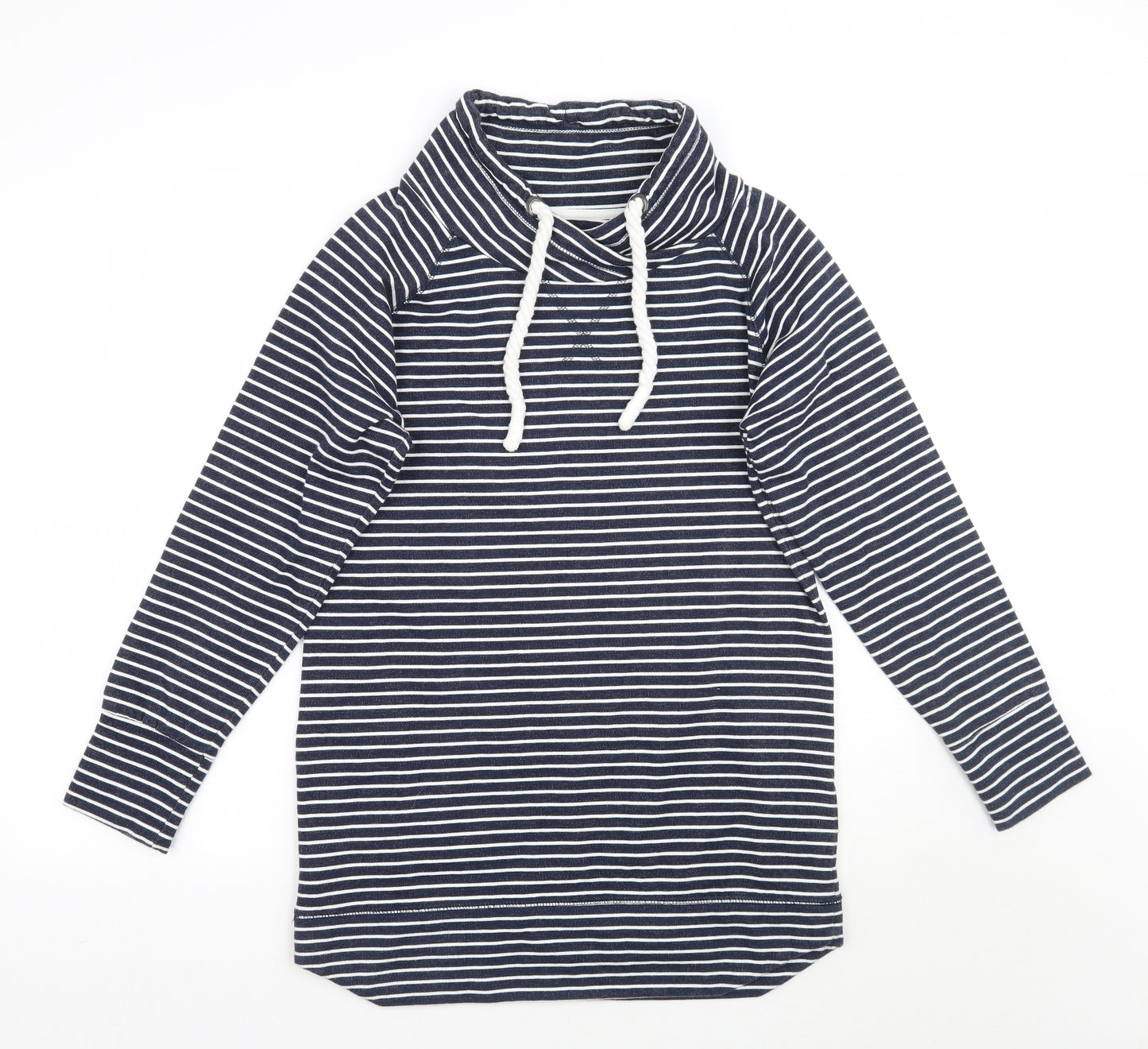 TU Womens Blue Striped  Pullover Jumper Size 10