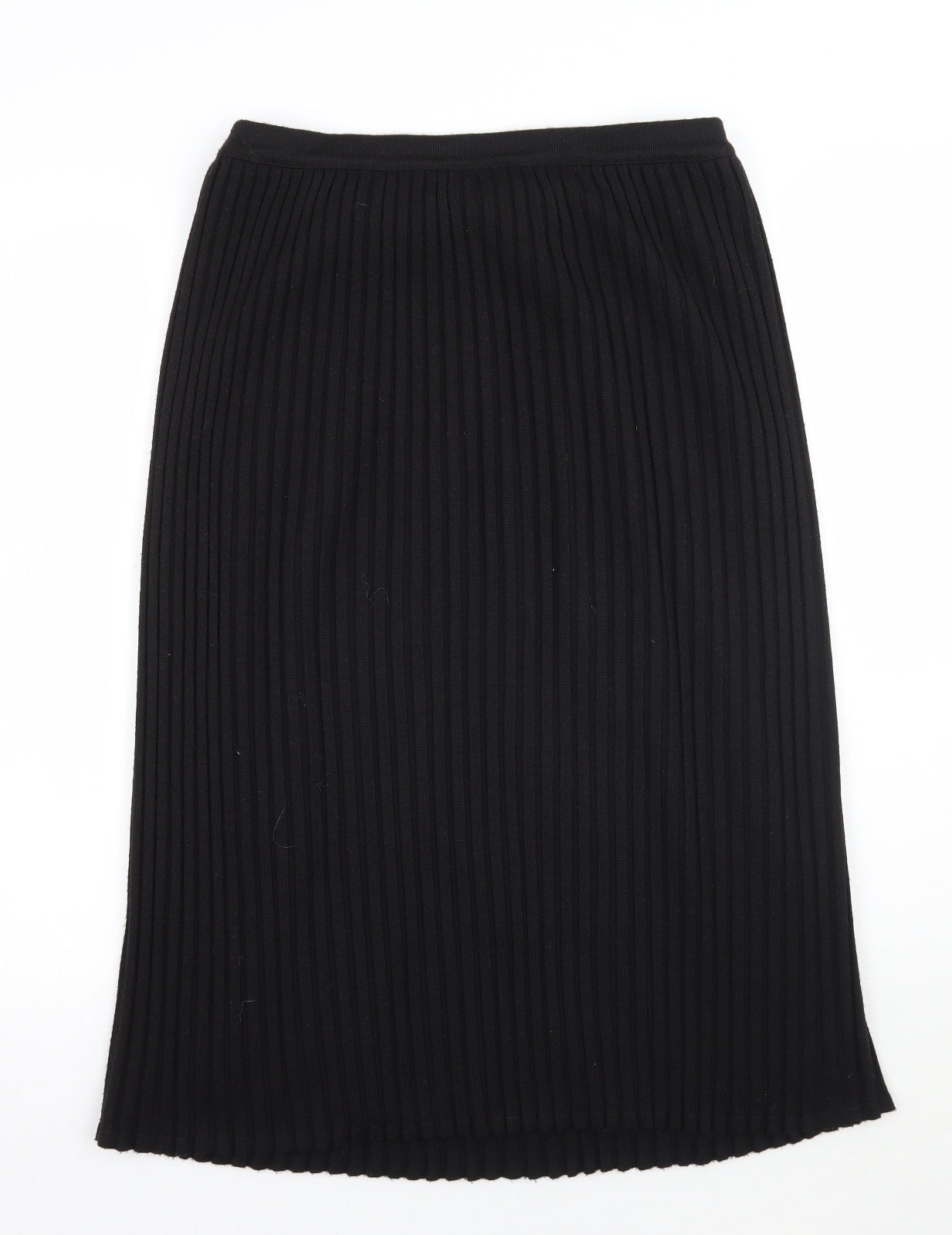 Preworn Womens Black   A-Line Skirt Size 16