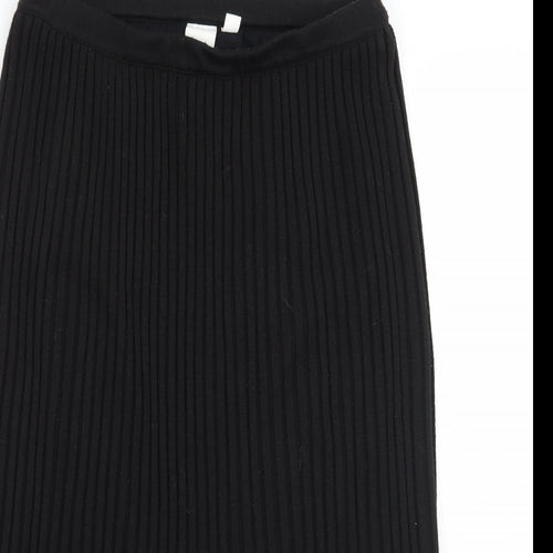 Preworn Womens Black   A-Line Skirt Size 16