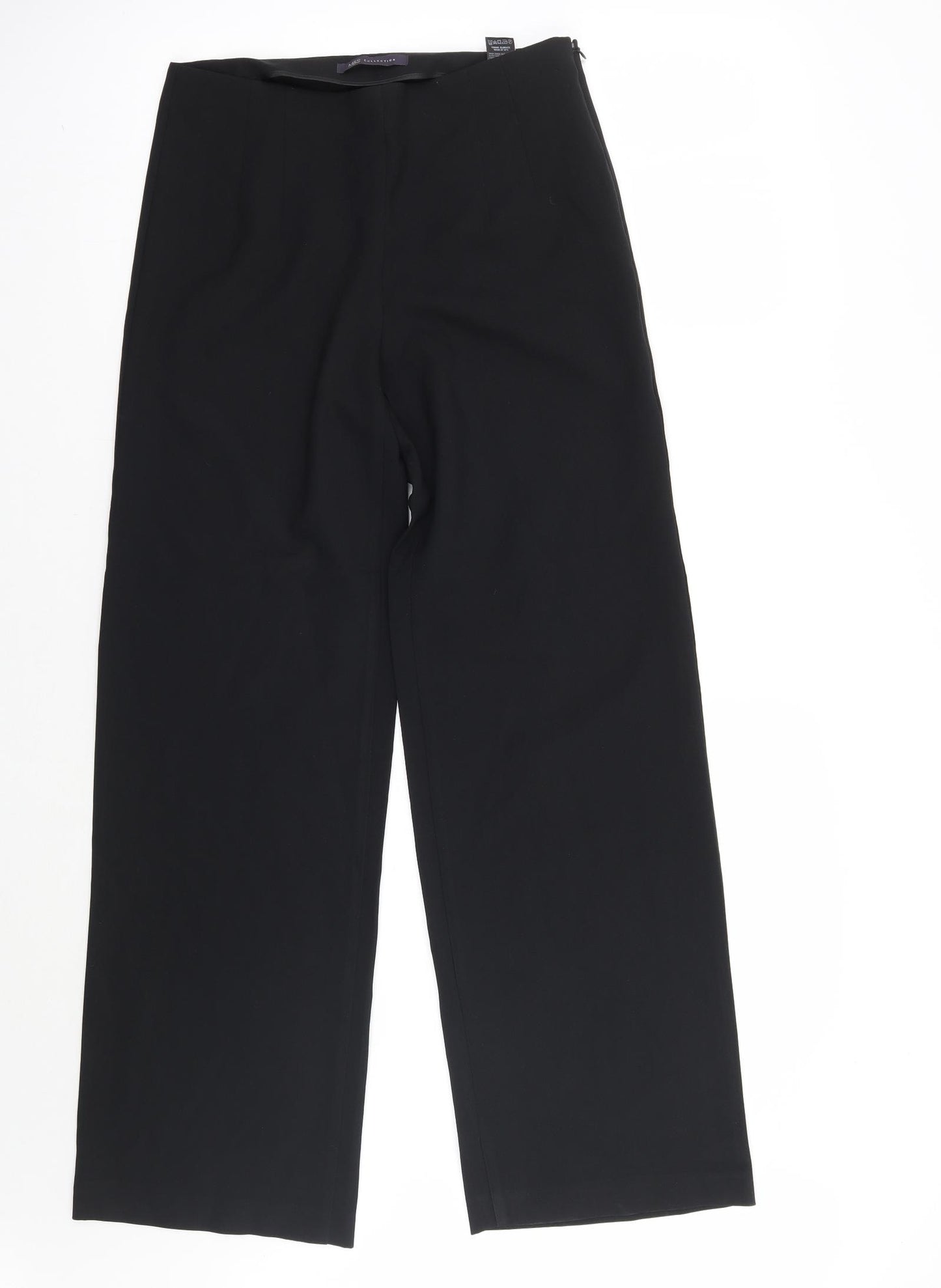 Marks and Spencer Womens Black   Trousers  Size 8 L31 in