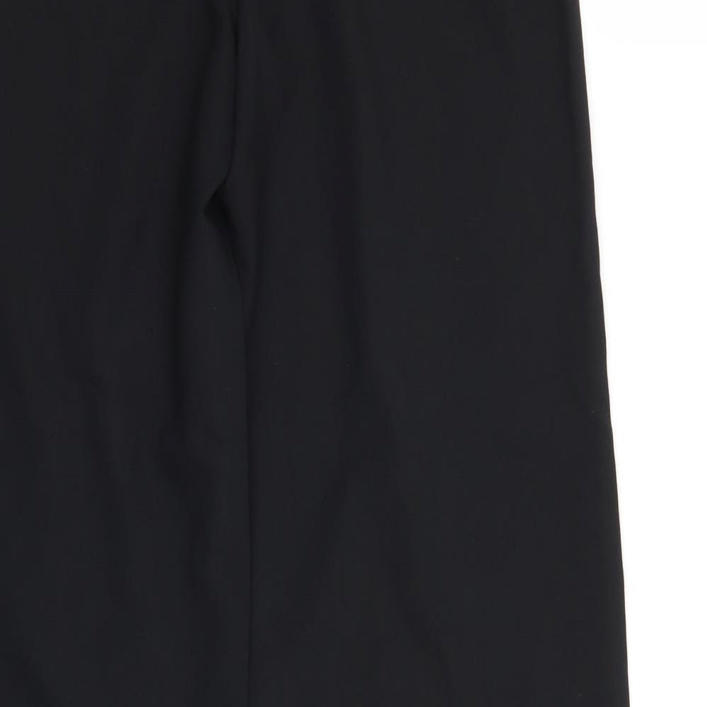 Marks and Spencer Womens Black   Trousers  Size 8 L31 in