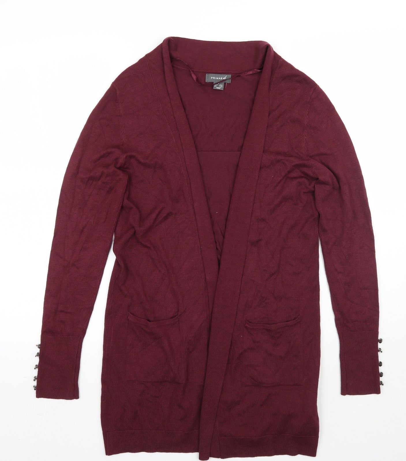 Primark Womens Purple   Cardigan Jumper Size S
