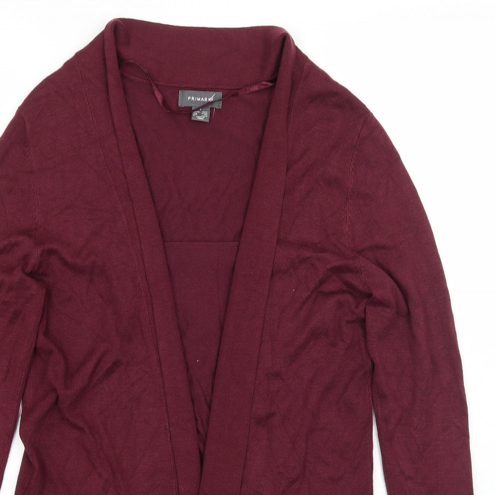 Primark Womens Purple   Cardigan Jumper Size S