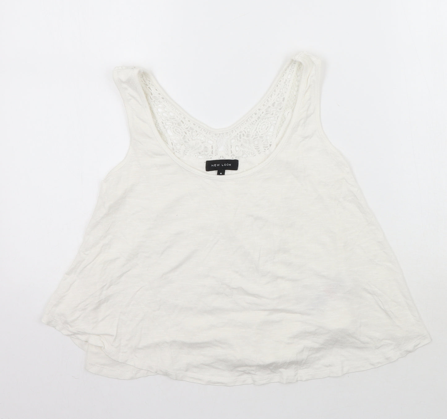 Newlook Womens White   Basic Tank Size 6