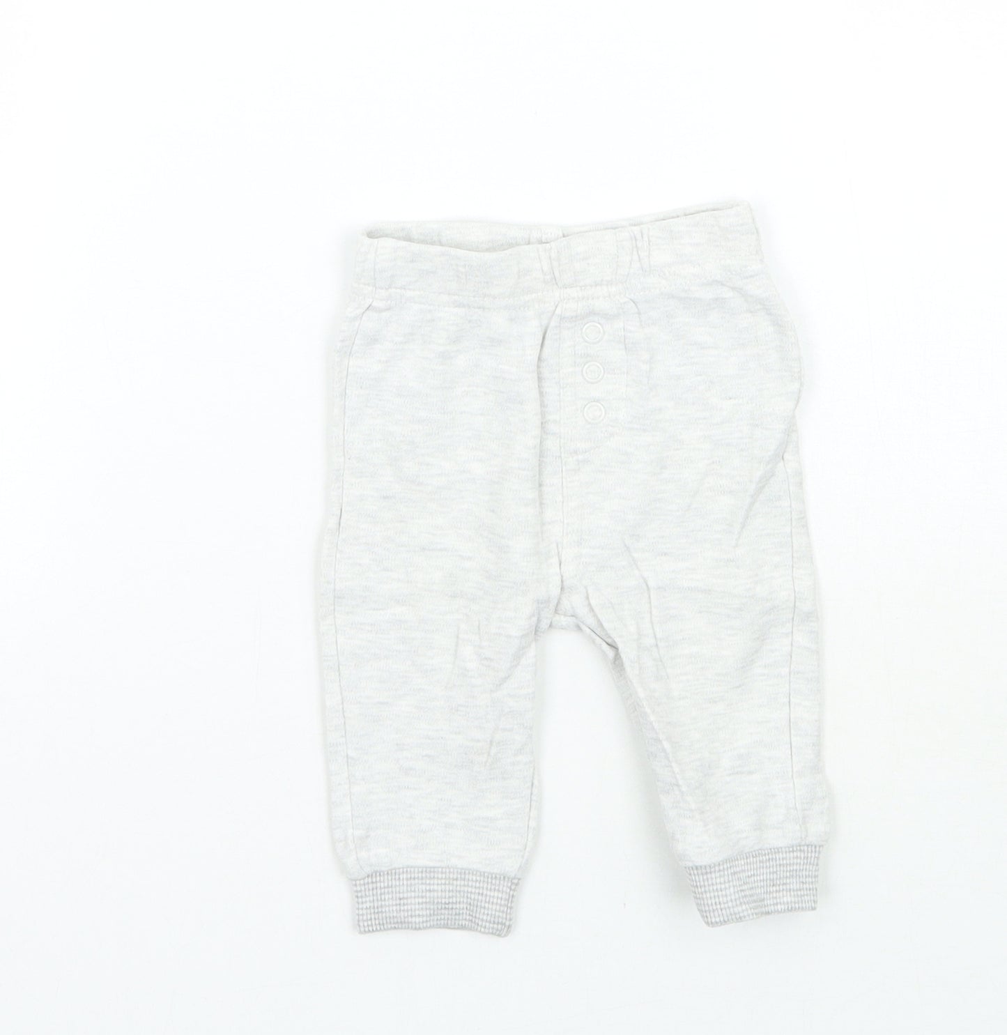 George Girls Grey   Sweatpants Trousers Size 3-6 Months
