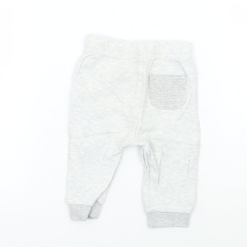 George Girls Grey   Sweatpants Trousers Size 3-6 Months