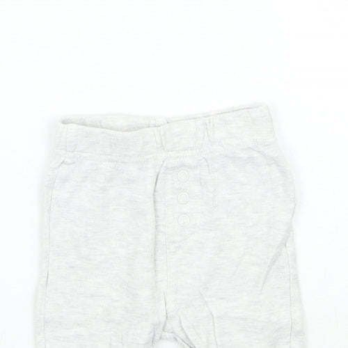 George Girls Grey   Sweatpants Trousers Size 3-6 Months