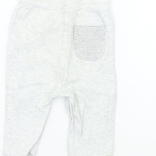 George Girls Grey   Sweatpants Trousers Size 3-6 Months
