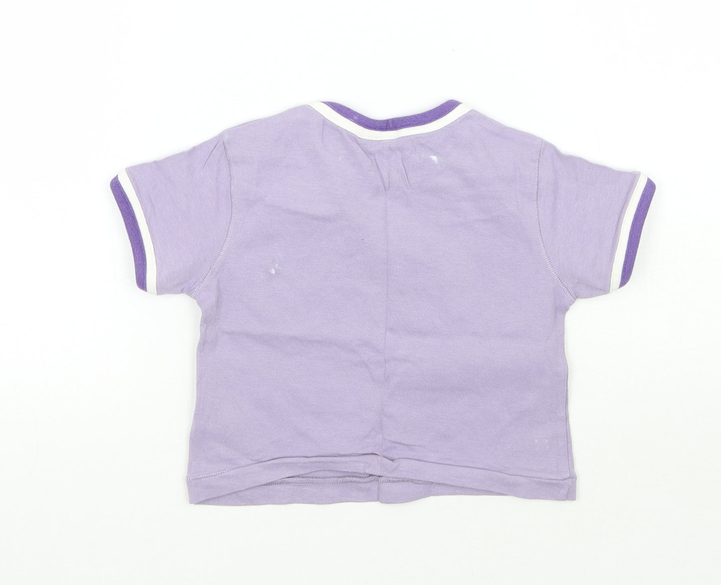 Cherokee Baby Purple   Basic T-Shirt Size 6-9 Months