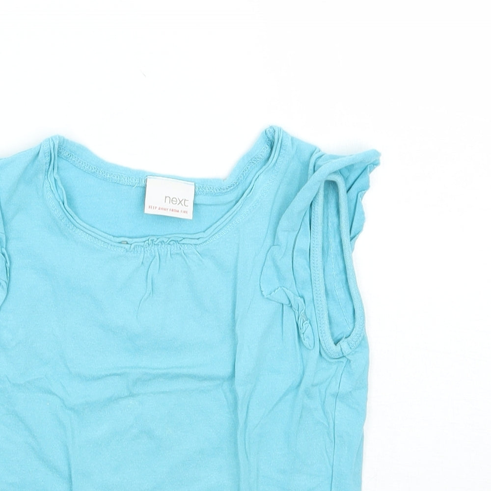 NEXT Girls Blue   Basic T-Shirt Size 18-24 Months