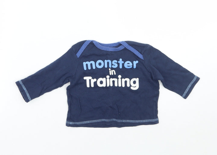 George Baby Blue   Basic T-Shirt Size 0-3 Months