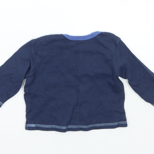 George Baby Blue   Basic T-Shirt Size 0-3 Months