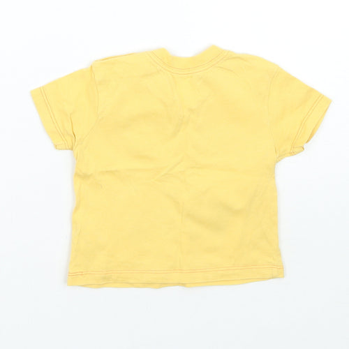 Cherokee Boys Yellow   Basic T-Shirt Size 0-3 Months