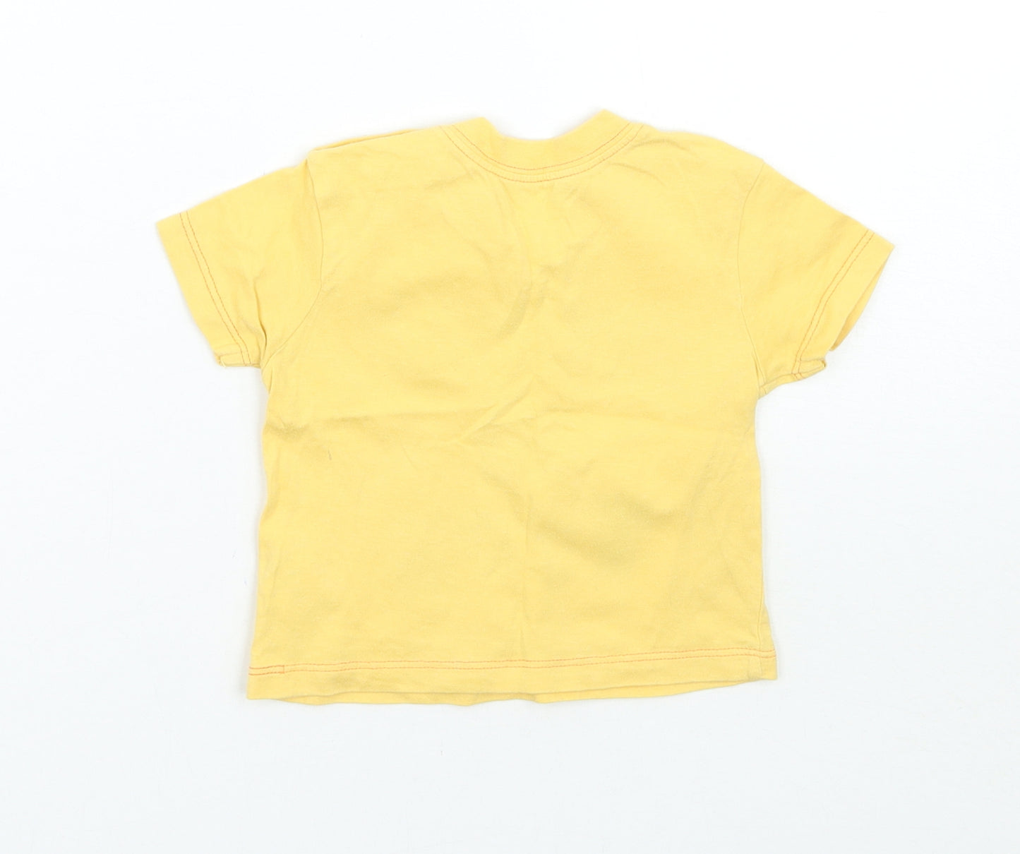 Cherokee Boys Yellow   Basic T-Shirt Size 0-3 Months