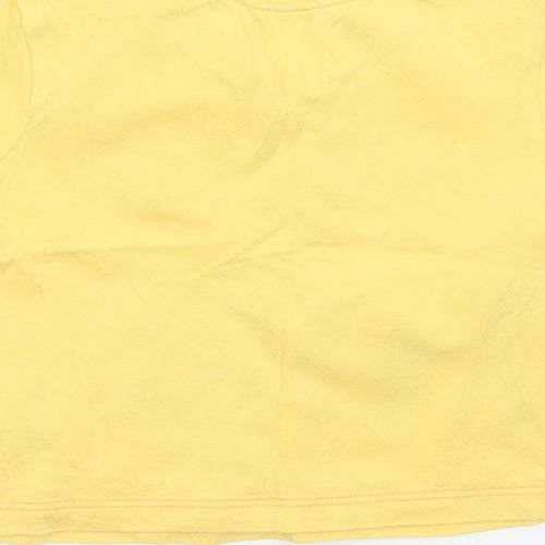 Cherokee Boys Yellow   Basic T-Shirt Size 0-3 Months
