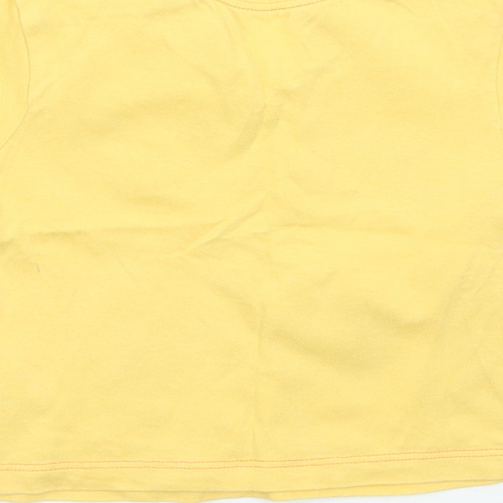 Cherokee Boys Yellow   Basic T-Shirt Size 0-3 Months