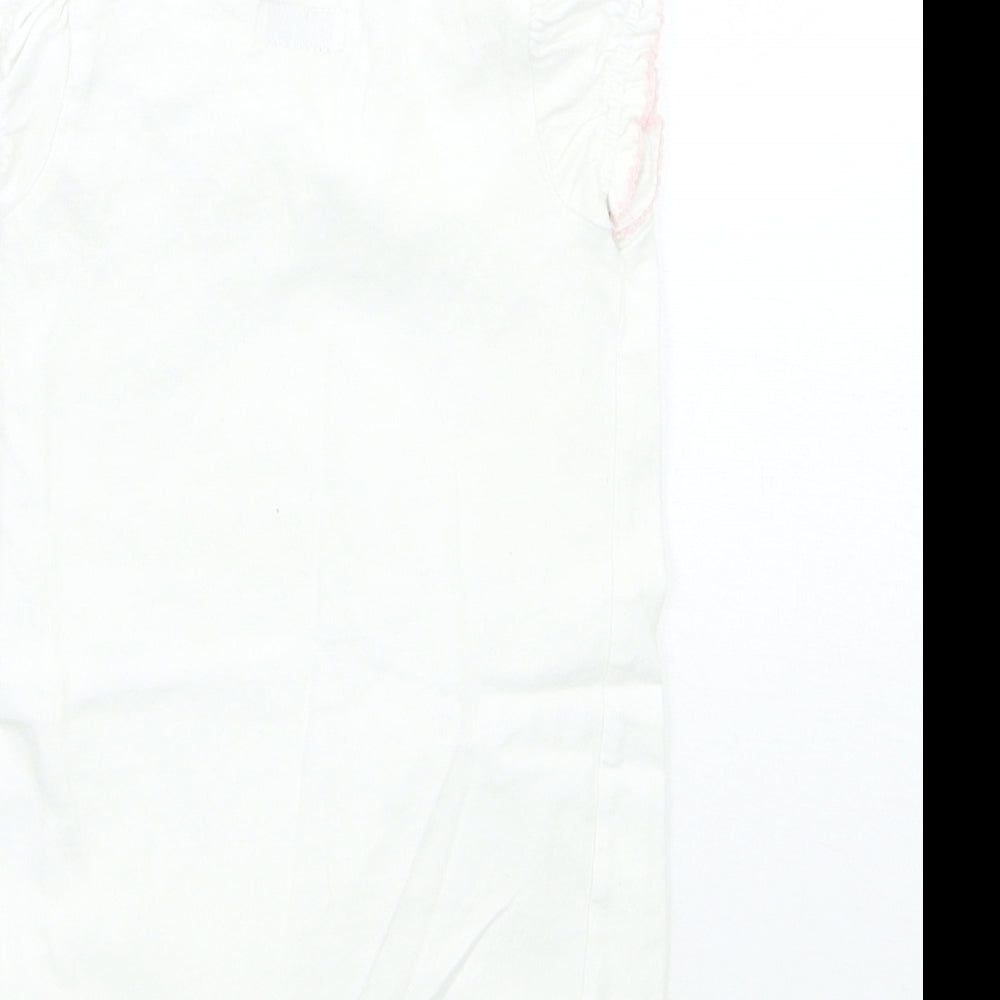 Mammas & Pappas Girls White   Babygrow One-Piece Size 0-3 Months