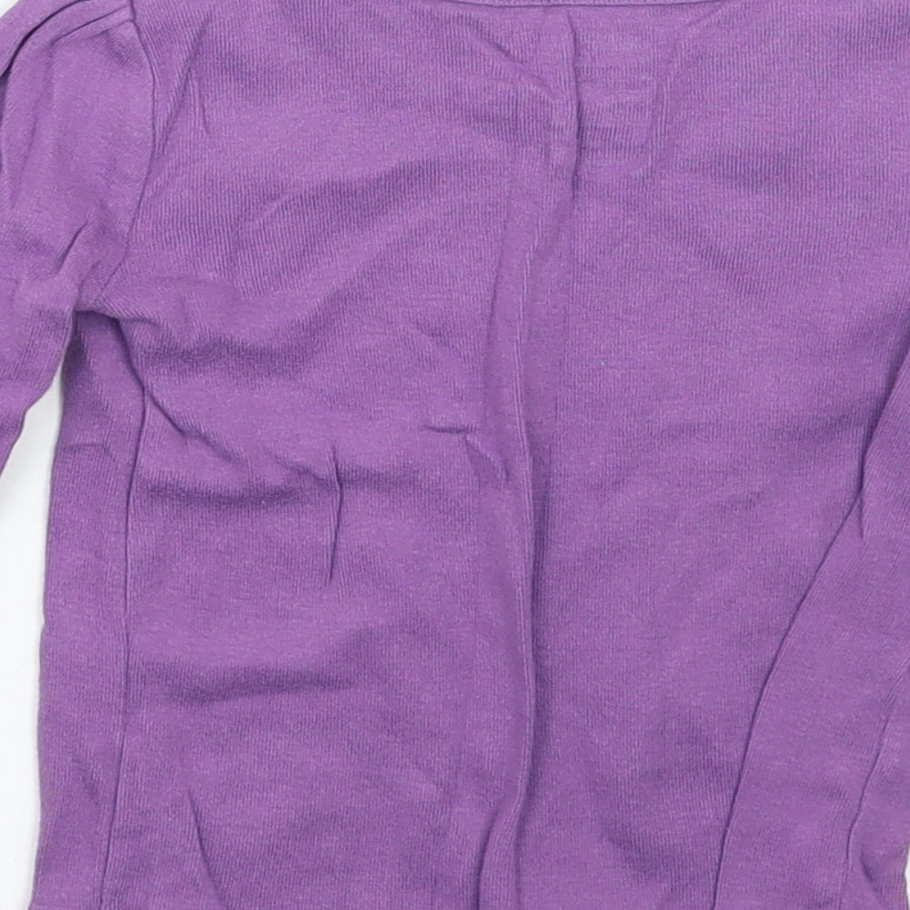 Gap Girls Purple   Basic T-Shirt Size 12-18 Months