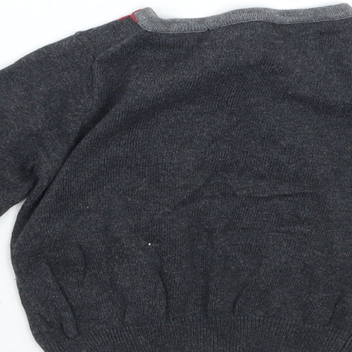 Shrinking Violet Girls Grey   Cardigan Jumper Size 12-18 Months