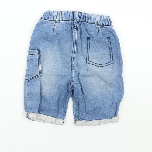Nutmeg Boys Blue   Cargo Jeans Size 9-12 Months