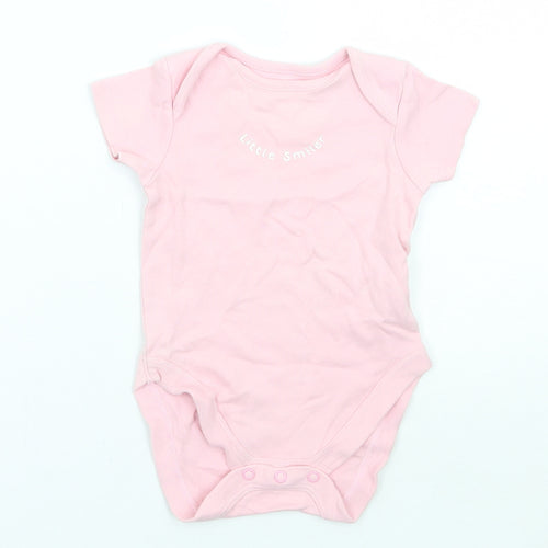 NEXT Girls Pink   Babygrow One-Piece Size 0-3 Months