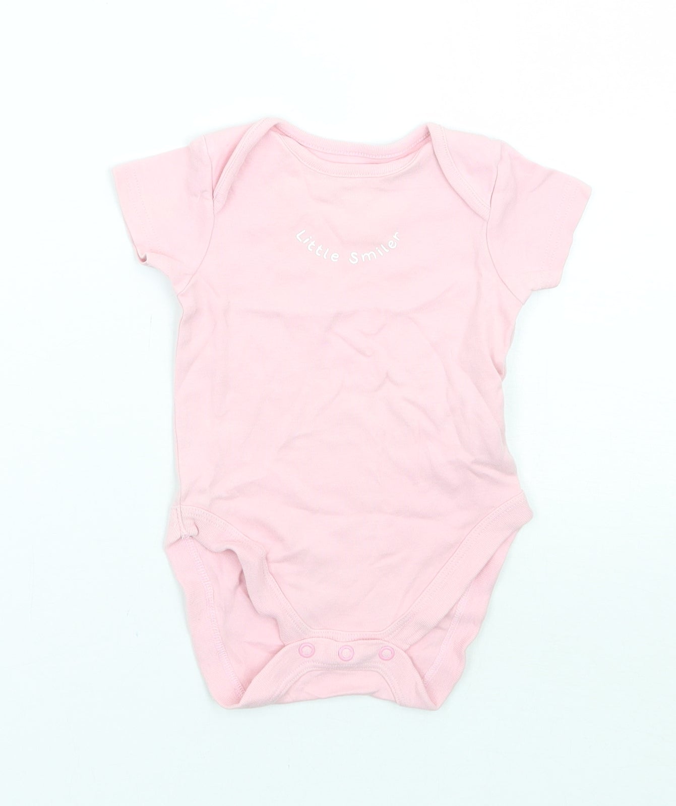NEXT Girls Pink   Babygrow One-Piece Size 0-3 Months