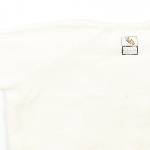 Little bundle Baby Ivory   Pullover Jumper Size 9-12 Months